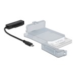 DELOCK αντάπτορας USB-C σε SATA 64084 με θήκη για 2.5" HDD/SSD, 6Gbps - Image 2