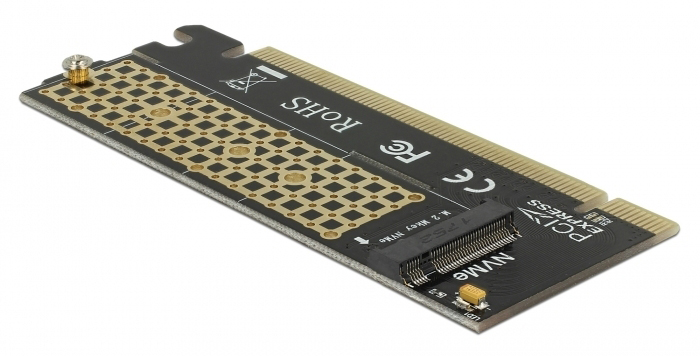 90300 DELOCK Κάρτα Επέκτασης PCIe x16 σε NVMe M.2 Key M - Image 1