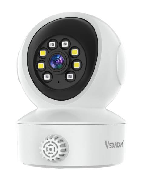 CS49LM VSTARCAM smart κάμερα CS49LM με ανιχνευτή καπνού/αερίου, 3MP, WiFi, PTZ, SD - Image 1