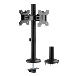 BRATECK βάση γραφείου για 2x οθόνες LDT40-G02, 17-32", έως 8kg