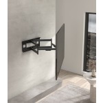 BRATECK επιτοίχια βάση τηλεόρασης LPA49-486XLD, 43-90", 80kg, heavy duty, full motion - Image 2