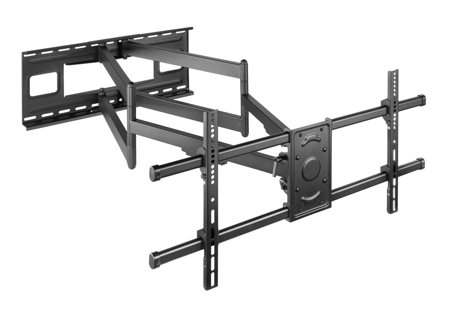 LPA49-486XLD BRATECK επιτοίχια βάση τηλεόρασης LPA49-486XLD, 43-90", 80kg, heavy duty, full motion - Image 1