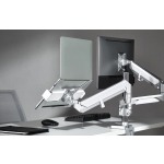 BRATECK βάση laptop NBH-6E για βάση οθονών, VESA 75x75, 11.6-17.3", γκρι - Image 2
