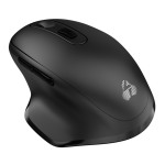 POWERTECH ασύρματο ποντίκι PT-1152, USB & USB-C δέκτη, 1600DPI, μαύρο