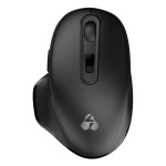 POWERTECH ασύρματο ποντίκι PT-1152, USB & USB-C δέκτη, 1600DPI, μαύρο