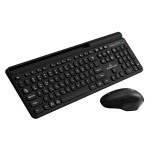 POWERTECH set ποντίκι & πληκτρολόγιο PT-1154, 2.4GHz & Bluetooth, μαύρο - Image 2