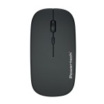 POWERTECH ασύρματο ποντίκι PT-1381, 2.4GHz & Bluetooth, έως 1600DPI, 500mAh, μαύρο