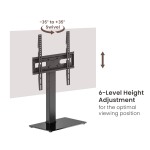 POWERTECH επιτραπέζια βάση τηλεόρασης PT-1445, 32-65", έως 40kg - Image 2
