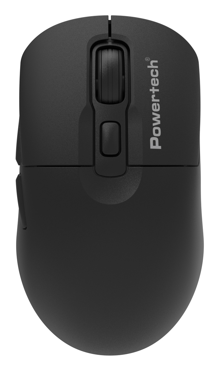PT-1542 POWERTECH ασύρματο ποντίκι PT-1542, 2.4GHz, έως 5000DPI, αθόρυβο, μαύρο - Image 1