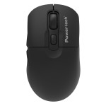 POWERTECH ασύρματο ποντίκι PT-1543, 2.4GHz & Bluetooth, έως 2400DPI, αθόρυβο, μαύρο - Image 2