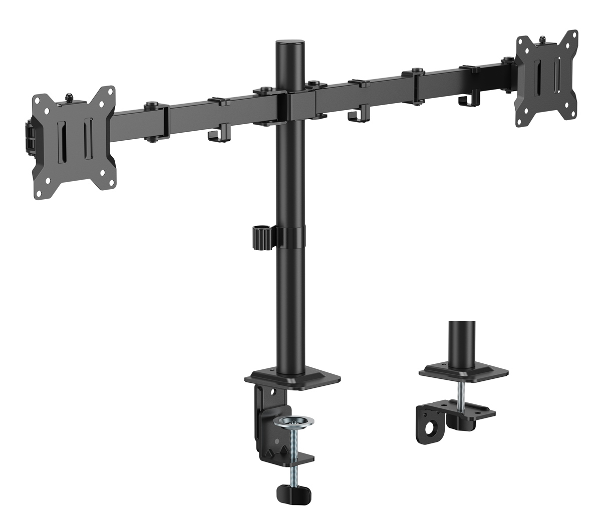 PT-1552 POWERTECH βάση γραφείου για 2x οθόνες PT-1552, 17-32", έως 10kg - Image 1