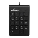 POWERTECH ενσύρματο αριθμητικό πληκτρολόγιο PT-938, USB, μαύρο - Image 2