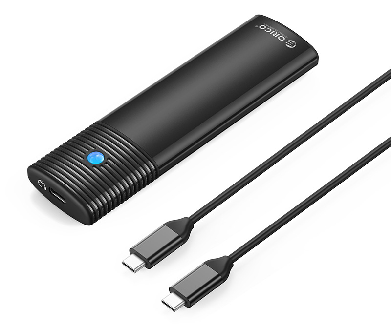 PWM2-G2-BK-EP ORICO θήκη για Μ.2 NVMe SSD PWM2-G2-BK-EP, 10Gbps, έως 4TB, μαύρη - Image 1