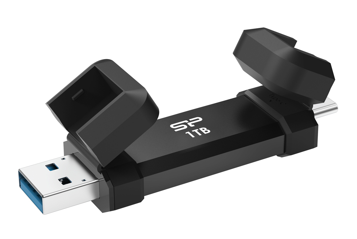 SP001TBUC3S72VPK SILICON POWER εξωτερικός SSD Marvel Xtreme DS72, USB-C/USB 3.2, 1TB, μαύρο - Image 1