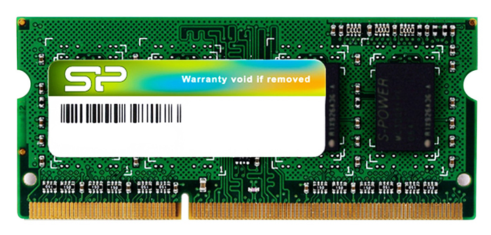 SP008GBSFU320X02 SILICON POWER μνήμη DDR4 SODimm SP008GBSFU320X02, 8GB, 3200MHz, CL22 - Image 1