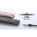 SILICON POWER εξωτερικός SSD PX10, 512GB, USB 3.2, 1050-1050MB/s, μαύρος - Image 2