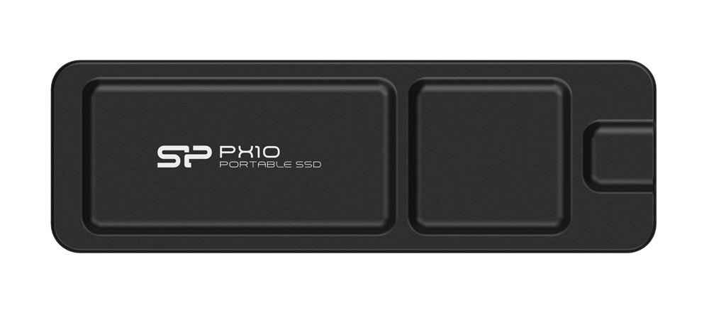 SP512GBPSDPX10CK SILICON POWER εξωτερικός SSD PX10, 512GB, USB 3.2, 1050-1050MB/s, μαύρος - Image 1