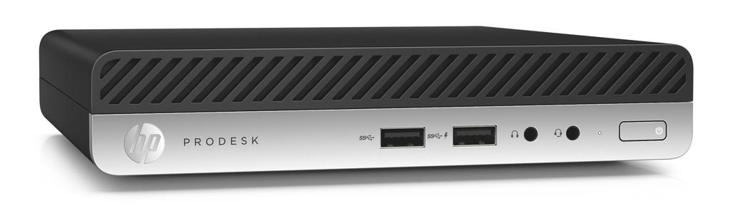 PC-2755-SQR HP PC ProDesk 400 G4 Micro, Refurbished Grade A Repainted, i5-8500T, 8/256GB M.2, FreeDOS - Image 1