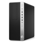 HP PC EliteDesk 800 G4 WKS TWR, Refurbished Grade A Repainted, i5-8600T, 8/256GB SSD, DVD, FreeDOS