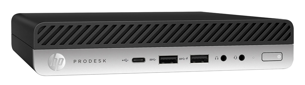 PC-3181-SQR HP PC ProDesk 600 G4 Micro, Refurbished Grade A Repainted, i5-8400T, 8/256GB M.2, FreeDOS - Image 1