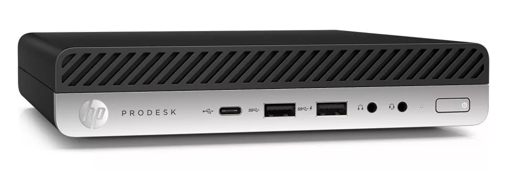 PCM-2806-SQR HP PC ProDesk 600 G5 Micro, Refurbished Grade A Repainted, i3-9100T, 8/256GB M.2, FreeDOS - Image 1