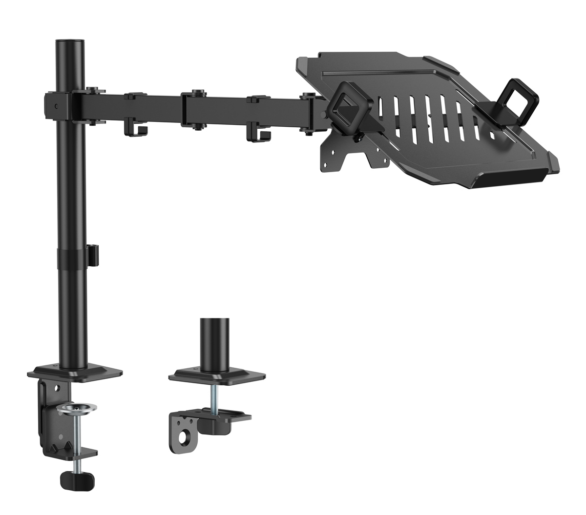 PT-1570 POWERTECH βάση γραφείου οθόνης ή laptop PT-1570, 17-32", έως 10kg - Image 1
