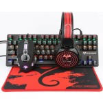 Conceptum Black Dragon G901 set Gaming Mechanical Keyboard Tenkeyless with Custom Blue switches and RGB lighting & Mouse