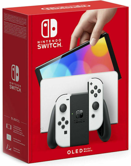 xlarge_20211221110407_nintendo_switch_oled_white Nintendo Switch OLED 64GB White - Image 1
