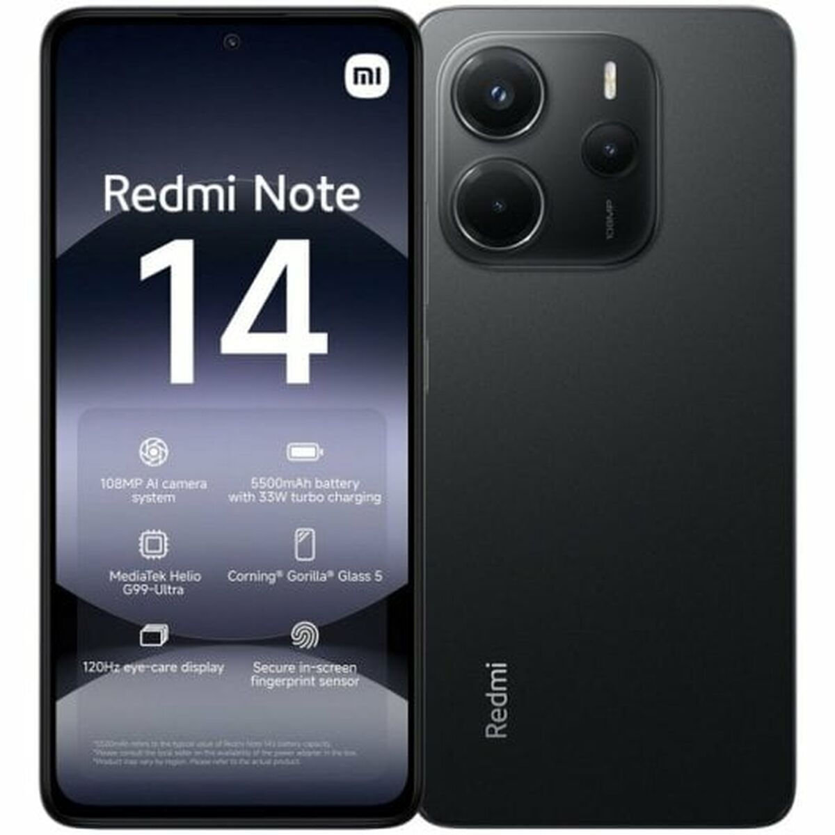 20250121102448_xiaomi_redmi_note_14_4g_dual_sim_8gb_256gb_midnight_black Xiaomi Redmi Note 14 4G NFC Dual SIM (8/256GB) Midnight Black - Image 1