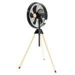 Jocca Tripod Ανεμιστήρας Ορθοστάτης 50W Διαμέτρου 40cm Μαύρος - Image 3