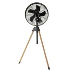 Jocca Tripod Ανεμιστήρας Ορθοστάτης 50W Διαμέτρου 40cm Μαύρος - Image 2