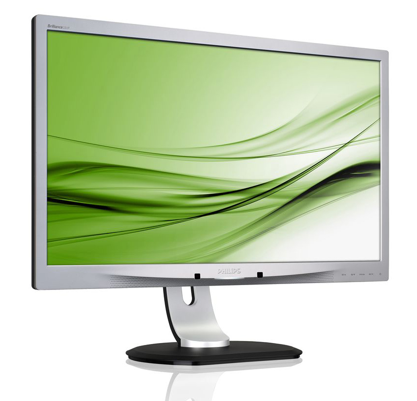 M-231P4QUPES-FQ PHILIPS used οθόνη 231P4QUPES LED IPS, 23" Full HD, VGA, Grade B - Image 1