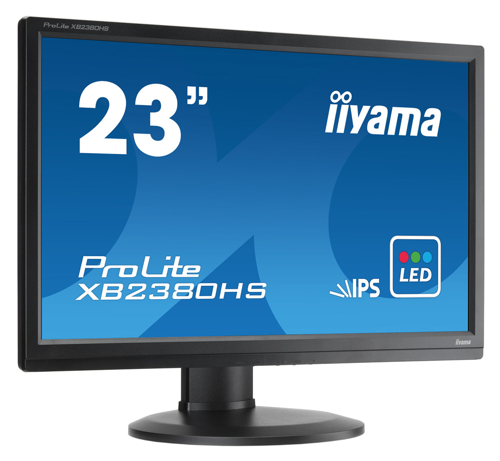 M-XB2380HS-GB IIYAMA used οθόνη XB2380HS IPS-LED, 23" Full HD, VGA/HDMI/DVI, Grade B - Image 1
