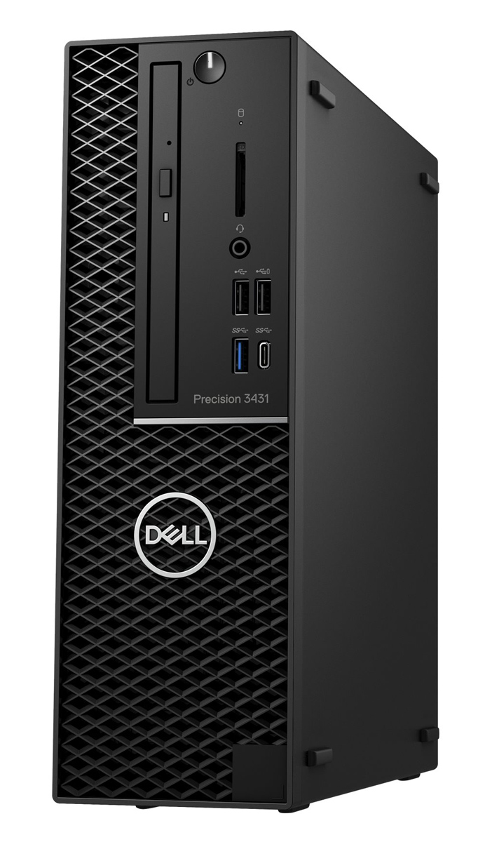 PC-3276-SQR DELL PC Precision 3431 SFF, Refurbished Grade A Repainted, i5-9500, 8/256GB M.2, DVD, FreeDOS - Image 1