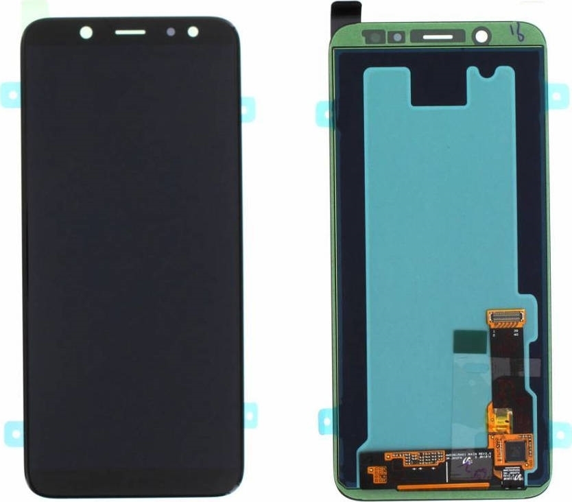 0053365_-lcd-samsung-galaxy-a6-2018-a600f- Original Οθόνη Samsung Galaxy A6 (2018) SM-A600F LCD & Touch Μαύρη GH97-21898A Service Pack - Image 1