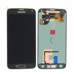 Original Οθόνη Samsung Galaxy S5 SM-G900F AMOLED & Touch Χρυσή GH97-15959D Service Pack