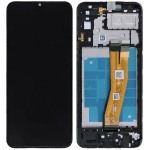 Original Οθόνη Samsung Galaxy A04e SM-A042 LCD Touch με Πλαίσιο Μαύρη GH81-23088A Service Pack