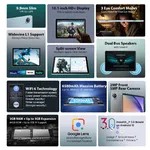 BlackView Tablet Tab 70 10.1″ με WiFi (12GB/64GB) Space Grey - Image 4