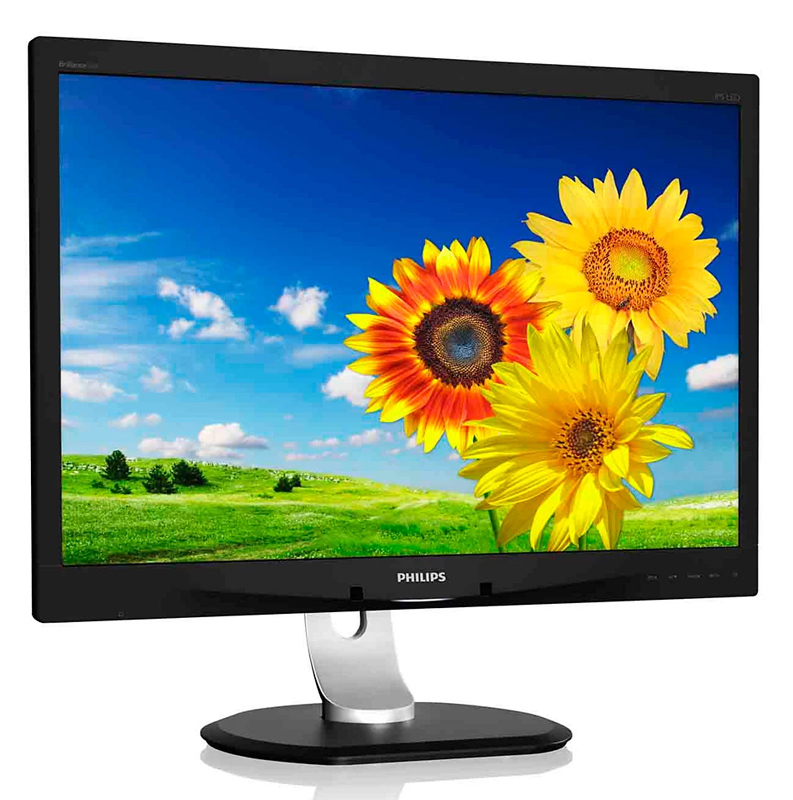 M-240P4QPYEB-GA PHILIPS used οθόνη 240P4QPYEB IPS-LED, 24.1" 1920x1200, VGA/DVI/DisplayPort, Grade A - Image 1