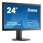 IIYAMA used οθόνη B2480H LED, 24" 1920x1080, VGA/DVI/HDMI, Grade A
