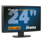 IIYAMA used οθόνη E2409HDS LCD, 24" 1920x1080, DVI/VGA/HDMI, Grade A