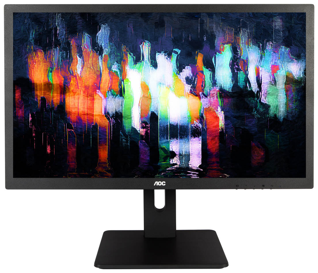 M-I2475PXQU-GB AOC used οθόνη I2475PXQU IPS-LED, 23.8" 1920x1080, VGA/DVI/DisplayPort/HDMI, Grade B - Image 1