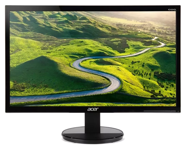 M-K242HQL-GA ACER used οθόνη K242HQL LED, 23.6" Full HD, VGA/HDMI/DVI, Grade A - Image 1