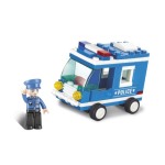 SLUBAN Τουβλάκια Town, Police Van - Image 2