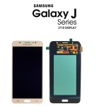 Original Οθόνη Samsung Galaxy J7 (2016) SM-J710F AMOLED & Touch Χρυσή GH97-18855A Service Pack