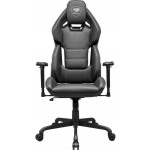 Cougar Hotrod Black Καρέκλα Gaming Δερματίνης με Ρυθμιζόμενα Μπράτσα Μαύρη