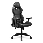 Cougar Hotrod Black Καρέκλα Gaming Δερματίνης με Ρυθμιζόμενα Μπράτσα Μαύρη - Image 2