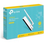 TP-LINK TL-WN722N Αντάπτορας Δικτύου USB με Ασύρματη Σύνδεση Wi-Fi 150Mbps και Αποσπώμενη Κεραία