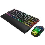 Marvo CM373 Σετ Gaming Μηχανικό Πληκτρολόγιο Tenkeyless με Custom Red διακόπτες και RGB φωτισμό & Ποντίκι - Image 2