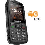 Hammer Rock LTE Dual SIM Ανθεκτικό Κινητό με Μεγάλα Κουμπιά Μαύρο